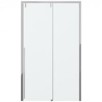 Душевая дверь Bravat Slim Line 120 BD120.4105A профиль Хром стекло прозрачное