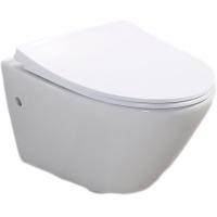 Унитаз BelBagno Alpha BB300CHR подвесной без сиденья