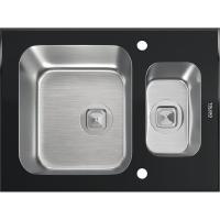 Кухонная мойка Tolero Ceramic Glas TGR-660k 66 Черная