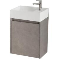 Тумба под раковину BelBagno KRAFT MINI-450/250-1A-SO-PG-R подвесная Pietra Grigio