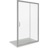 Душевая дверь в нишу Good Door Infinity WTW-110 110 профиль Хром стекло прозрачное