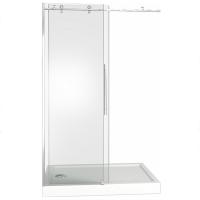 Душевая дверь в нишу Good Door Puerta WTW-130-C-CH 130 профиль Хром стекло прозрачное