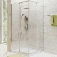 Душевой уголок WasserKRAFT Leine 35P 90x90x200 квадратный Хром