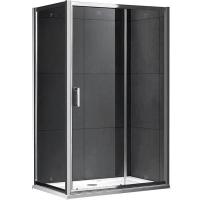 Душевой уголок Gemy S30191E-A85 130х85 профиль Хром стекло прозрачное
