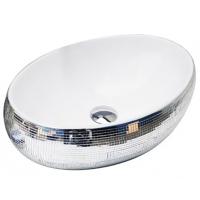 Раковина-чаша CeramaLux 48 397-930 Белая Серебряная
