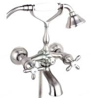 Смеситель для ванны Timo Ritz 0144Y silver cross Серебро