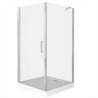 Душевой уголок Good Door Pandora CR-80 80x80 профиль Хром стекло прозрачное