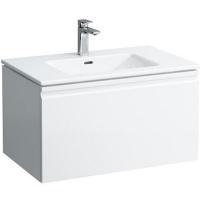 Тумба с раковиной Laufen Pro S 80 подвесная Белая глянцевая