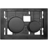 Кнопка смыва Tece Loop Modular 9240667 для унитаза без лицевой панели Черная
