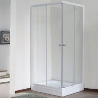 Душевой уголок Royal Bath HPD 85х95 RB9585HPD-T без поддона профиль Белый стекло прозрачное