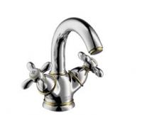 Смеситель для раковины Axor Carlton 17030000 Хром Золото