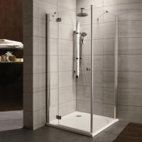 Душевой уголок Radaway Torrenta KDJ 100x75 L профиль Хром стекло прозрачное