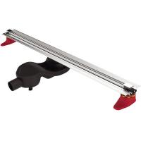 Душевой лоток Berges Wasserhaus Super Slim 400 091177 с решеткой Хром глянец