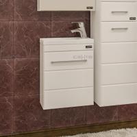 Тумба с раковиной СанТа Омега 40 подвесная Белая