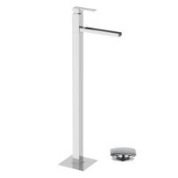 Смеситель для ванны Remer Qubica Cascata QC18 Хром