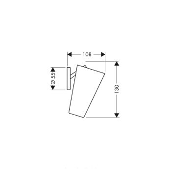 Стакан Axor Starck 40834000 хром Стакан Axor Starck 40834000 хром