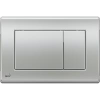 Клавиша смыва Alcaplast Basic M272 Матовый хром