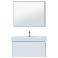 Комплект мебели для ванной Aquanet Nova Lite 100 243228 подвесной Белый