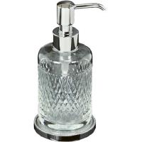 Дозатор для жидкого мыла Boheme Murano Cristal 10227 Хром