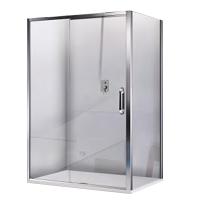 Душевая дверь в нишу Good Door Antares WTW-140 140 профиль Хром стекло прозрачное