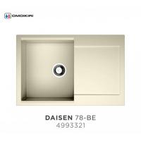 Кухонная мойка Omoikiri Daisen 78 BE Ваниль 4993321