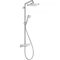 Душевая система Hansgrohe Croma E Showerpipe 27630000 с термостатом Хром