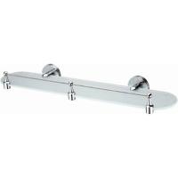 Стеклянная полка WasserKRAFT Isen K-4044 Хром