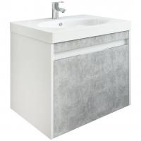 Тумба с раковиной Sanflor Калипсо 60 С03877 Белая Ателье светлый