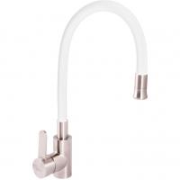 Смеситель для кухни Zerix LR74004-3 ZX0868 Белый Нержавеющая сталь