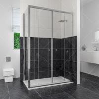 Душевой уголок RGW Classik CL-43 170x80 профиль Хром стекло прозрачное