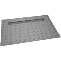 Душевая плита Radaway RadаDrain 79x109 для плитки 8-12 мм с решеткой Flowers