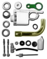 Механизм слива с низкой трубой Azzurra B1900CZ/O oro