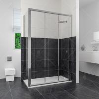 Душевой уголок RGW Classik CL-40 155x80 профиль Хром стекло прозрачное