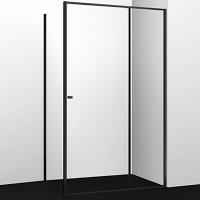 Душевой уголок WasserKRAFT Dill 120x100 61S10 профиль Черный стекло прозрачное