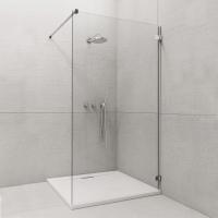 Душевая перегородка Radaway Euphoria V W1 Walk-in 90 фурнитура Хром стекло прозрачное