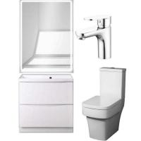 Комплект мебели для ванной BelBagno SET BB N3 Marino 70 Bianco Lucido