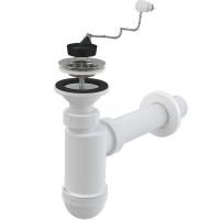 Сифон для раковины Alcaplast A41R Белый