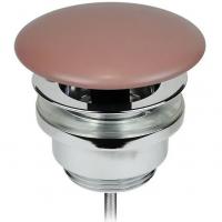 Донный клапан AeT A037142 Хром Розовый матовый
