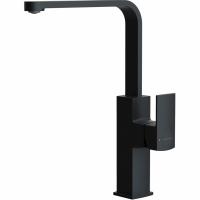 Смеситель для кухни Clever Alpina Square 61194 Черный матовый