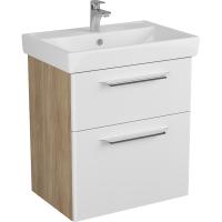 Тумба под раковину Diborg Lande Q 70 77.3224 подвесная Дуб