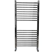 Водяной полотенцесушитель Ника Modern ЛМ 2 100x30 Хром 18 перекладин