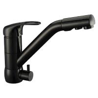 Смеситель для кухни ZorG Clean Water ZR 400 KF-12 ЧЕРНЫЙМЕТАЛ Черный
