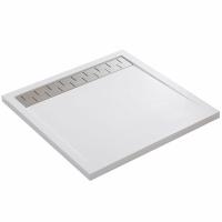 Душевой поддон из искусственного камня Vincea VST-2SR39090W 90x90 Белый матовый