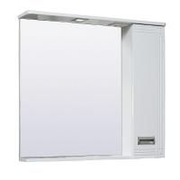 Зеркало со шкафом Runo Кипарис 50 Белое