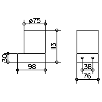 Держатель стакана Keuco Edition 300 30050 019000 Хром Держатель стакана Keuco Edition 300 30050 019000 Хром