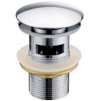 Донный клапан Raiber RLB-884 click-clack Хром