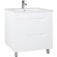 Тумба c раковиной Bellezza Эйфория 80 Белая