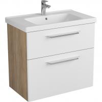Тумба под раковину Diborg Lande 80 77.6225 подвесная Дуб
