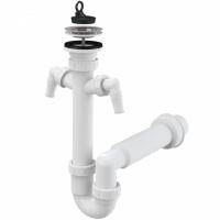 Сифон для кухонной мойки Alcaplast A820-DN50 Белый