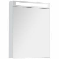 Зеркальный шкаф Dreja Max 60 77.9005W с подсветкой Белый глянец